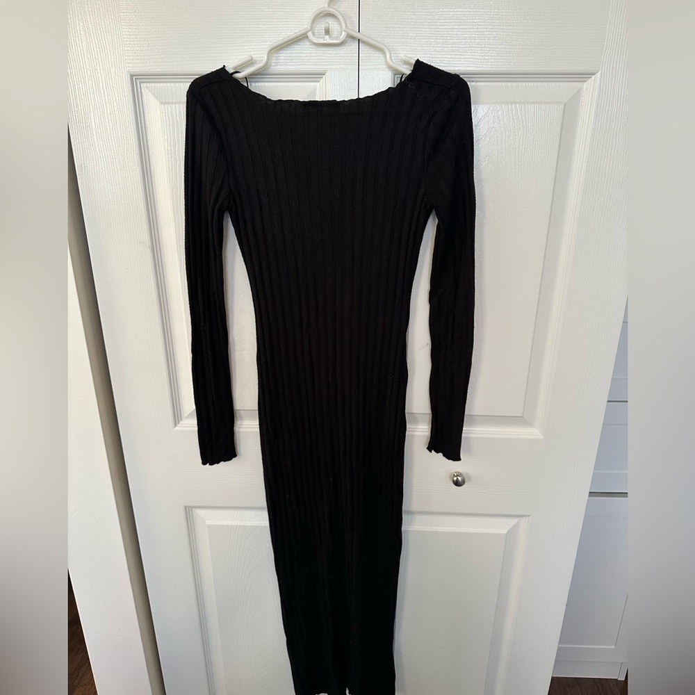 Zara Soft Ribbed Dress - Picture 6 of 6